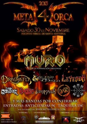 Cartel Metal Lorca IV